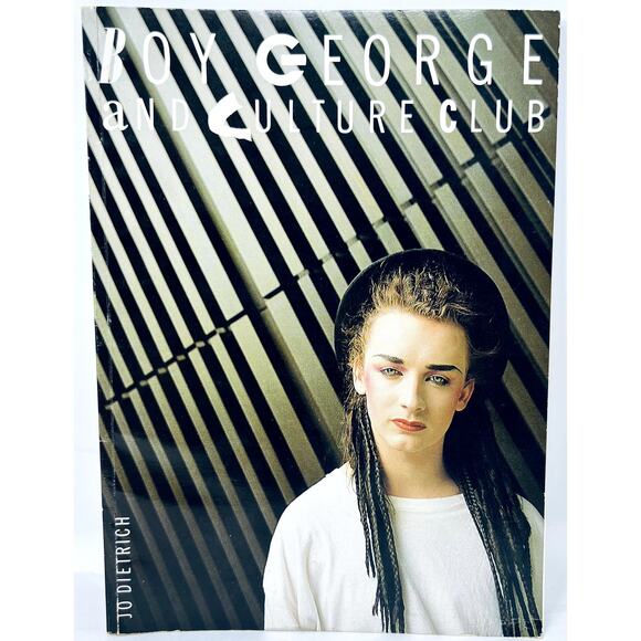 1984 Paperback Book Boy George and Culture Club Cherry Lane Books By Jo Dietrich - Picture 1 of 6